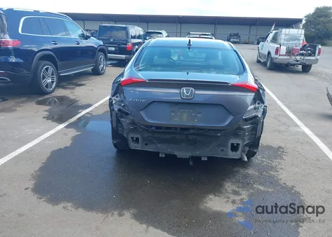 2018 Honda Civic Ex-T from USA, damaged, VIN JHMFC1F30JX018885